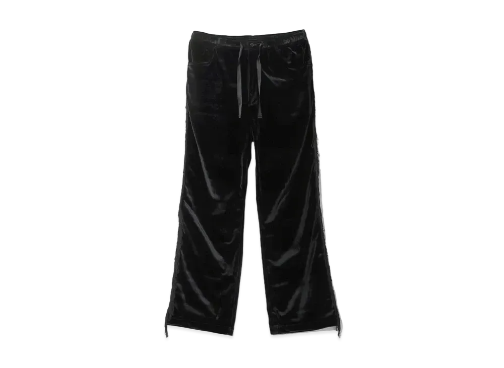 Needles Fringe String Easy Pant TA/PE Velour "Black"
