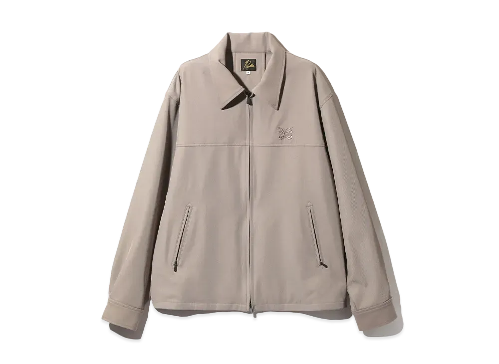 Needles Sport Jacket PE/R/PU Cavalry Twill "Beige"