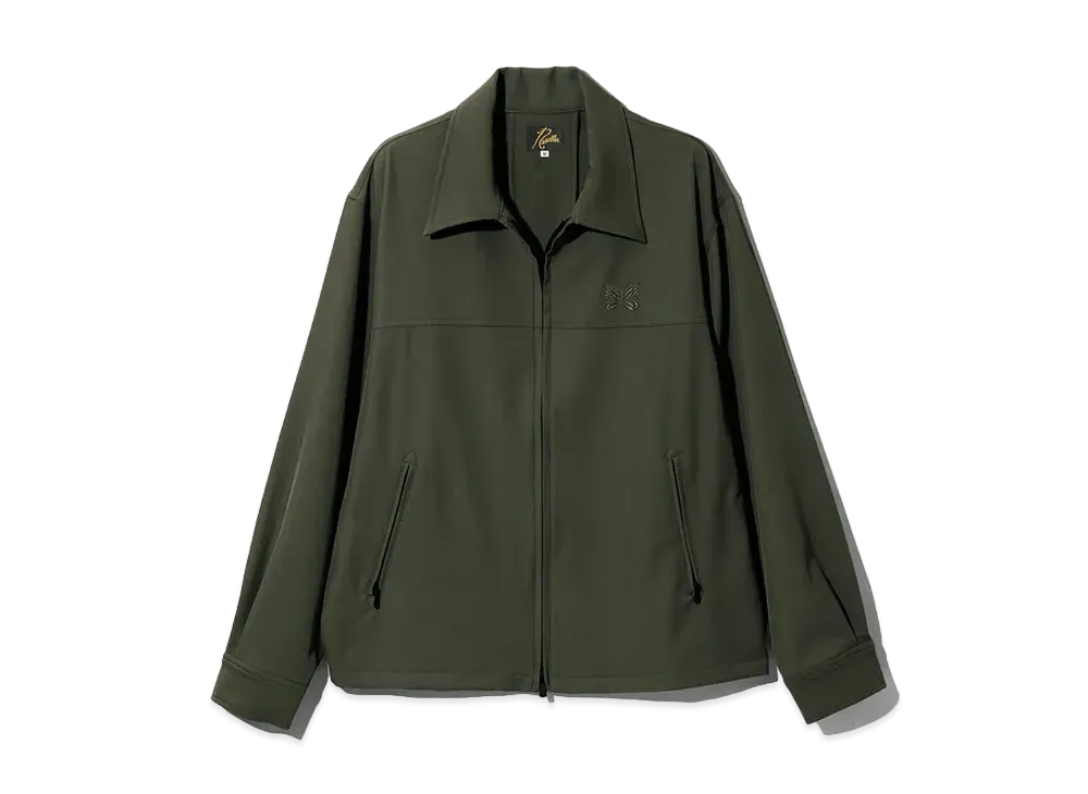 Needles Sport Jacket PE/R/PU Cavalry Twill "Khaki"