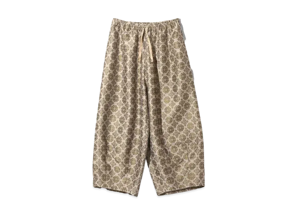 Needles HDP Pant W/PE Ornament JQ "Beige"