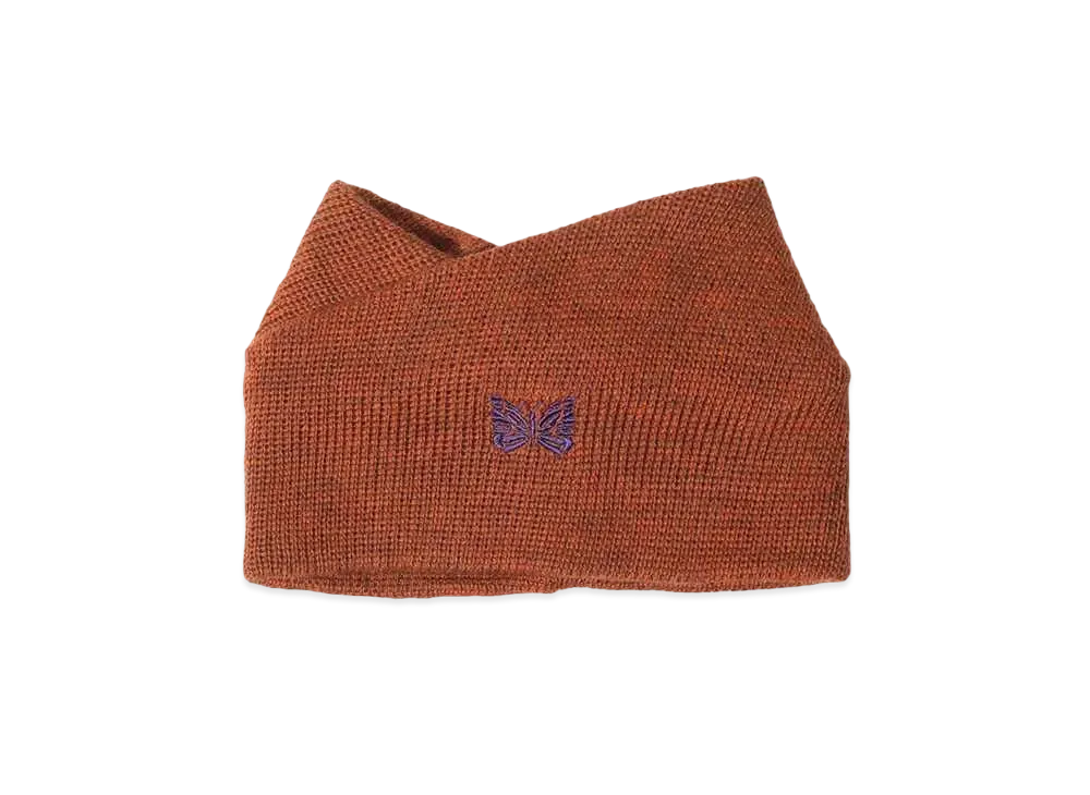 Needles Neck Warmer Merino Wool "Orange"