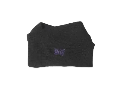 Needles Neck Warmer Merino Wool "Black"