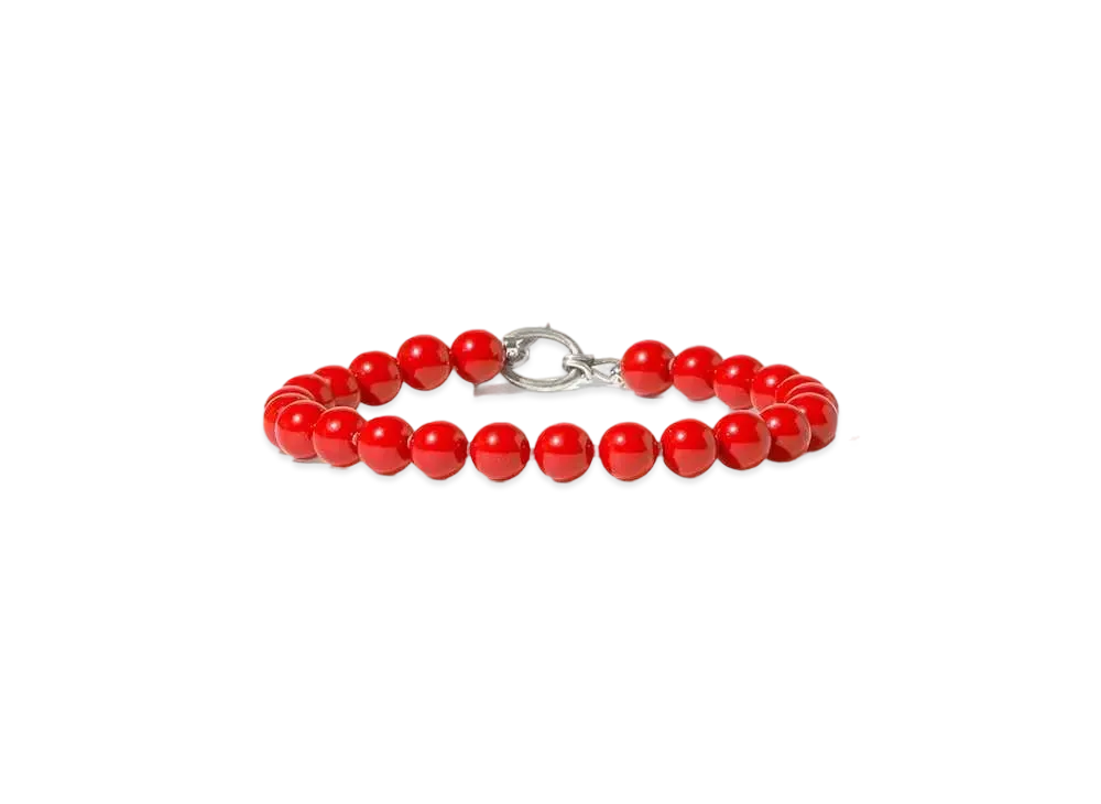 Needles Bracelet Red Coral "Red"