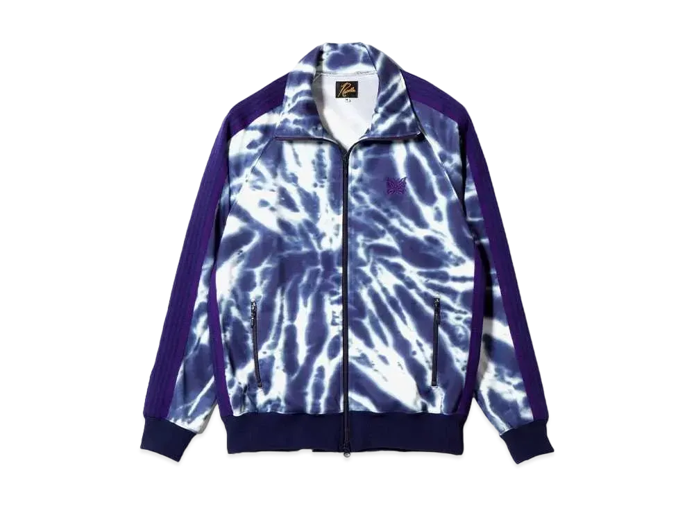 Needles Track Jacket P/S Tie Dye Print "Blue"