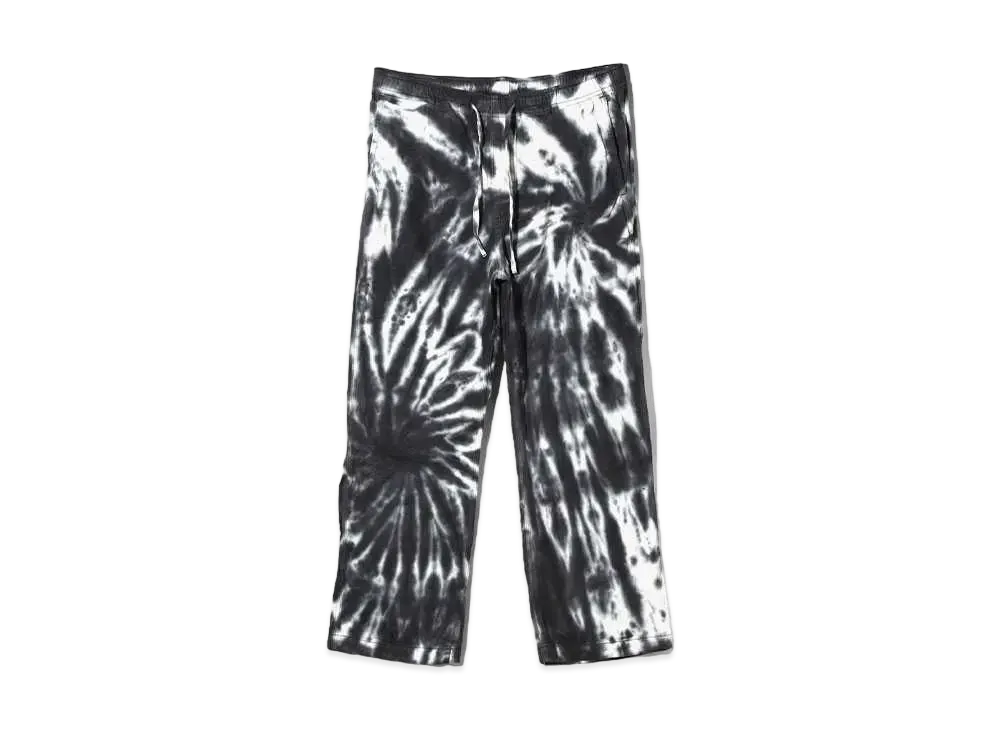 Needles String Work Pant 8oz Denim Tie Dye "Black"