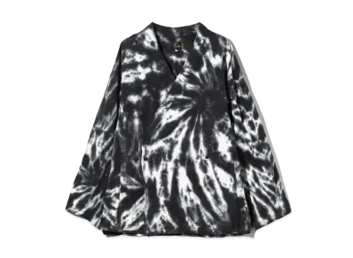 Needles Samue Jacket 8oz Denim Tie Dye "Black"