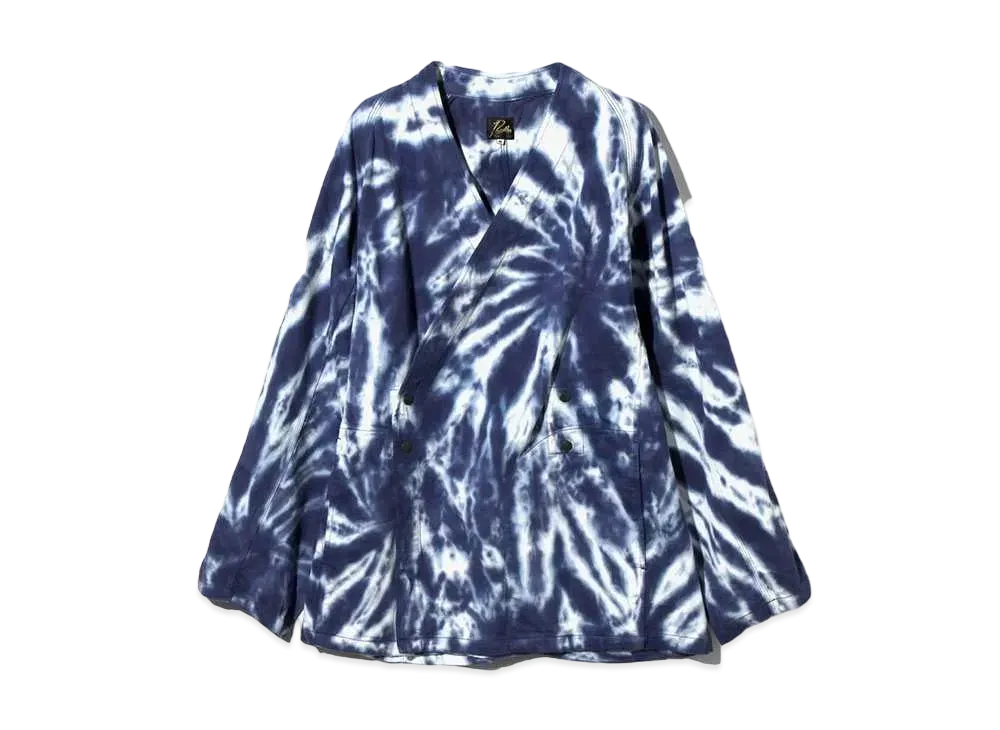 Needles Samue Jacket 8oz Denim Tie Dye "Blue"