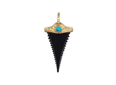 GUCCI Shark Tooth Horn Pendant