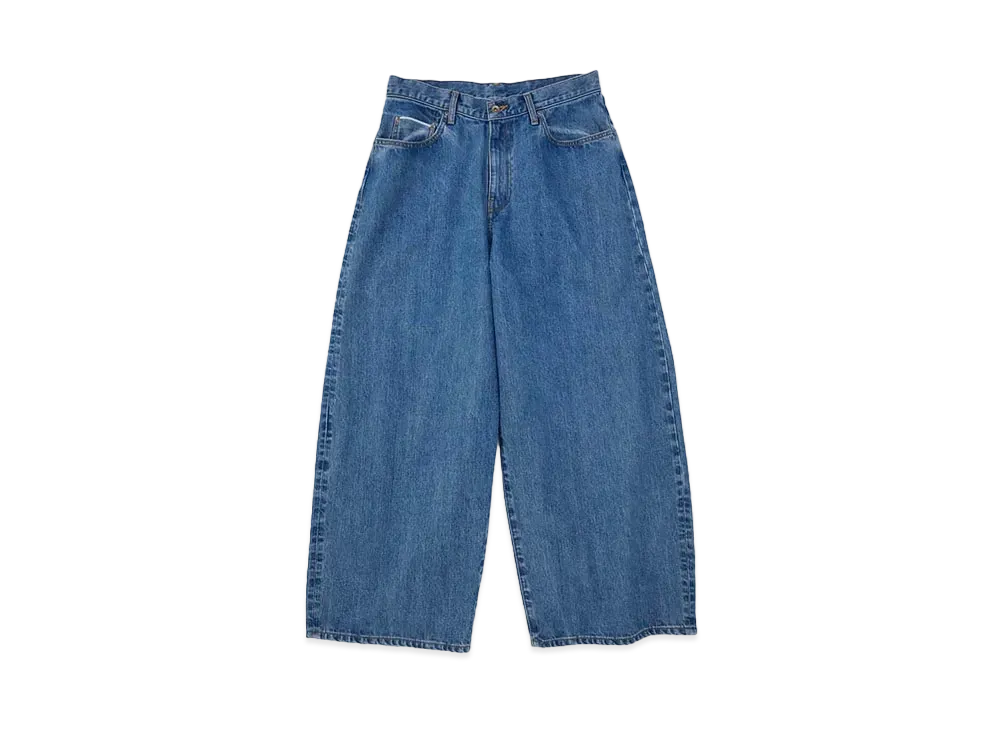 DIGAWEL Wide Straight Jeans "Fade Blue"