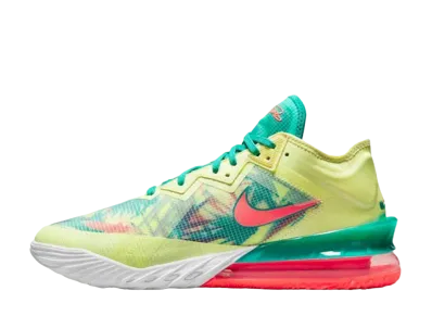 Nike LeBron 18 Low LeBronold Palmer "White/Lime/Bright Mango/New Green"