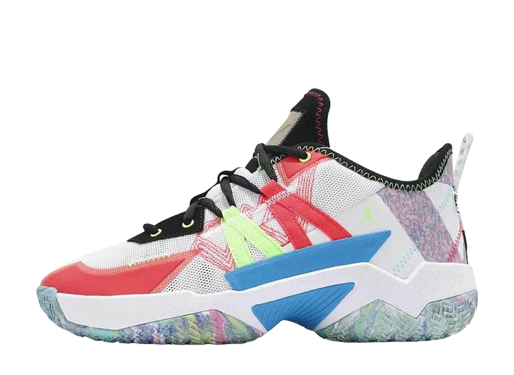 Nike Jordan One Take 2 "White/Ghost Green/Infrared 23/Black"