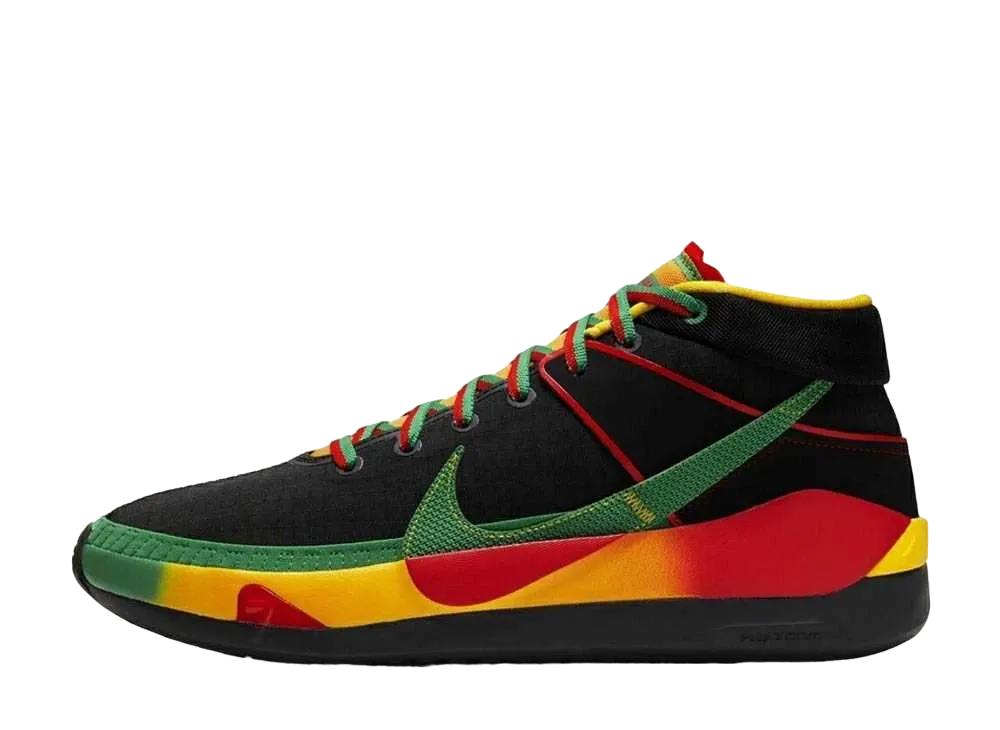ナイキ KD13 "ブラック/ユニバーシティレッド/ラッキーグリーン"