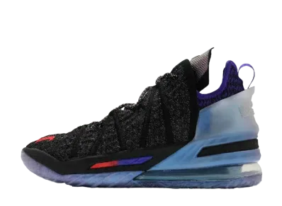 Nike LeBron 18 "Black/Purple/Red"
