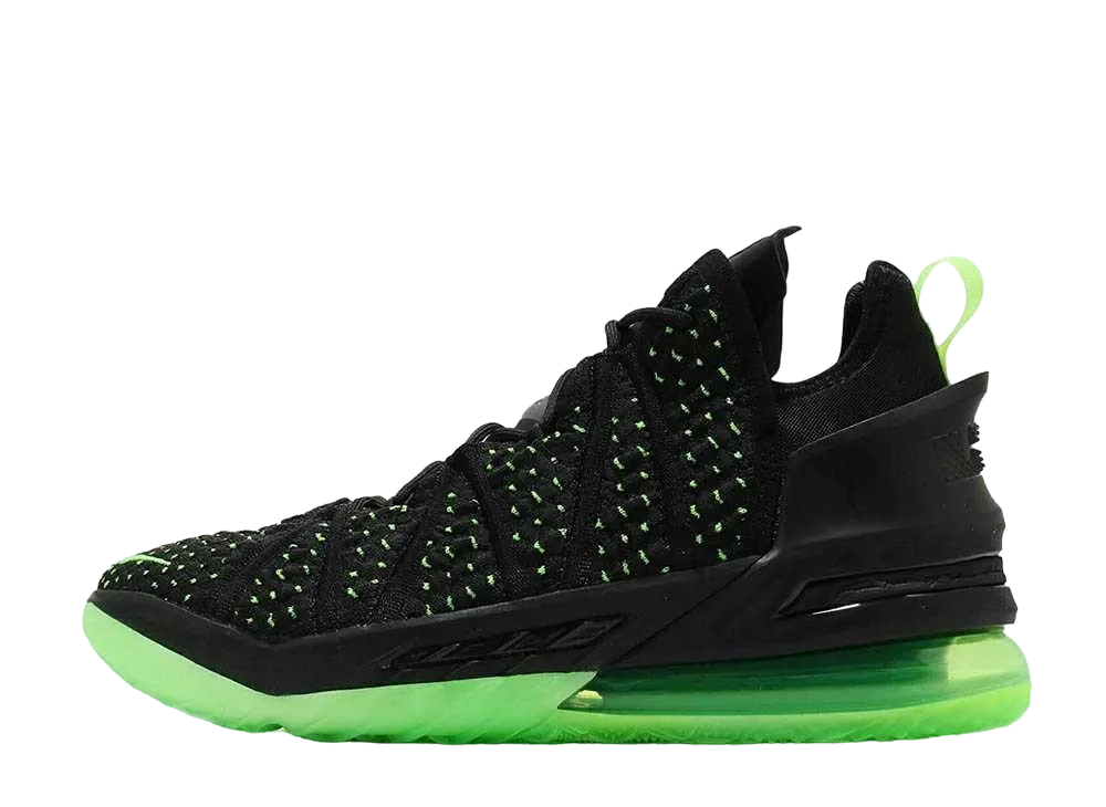 Nike LeBron 18 "Black/Electric Green"