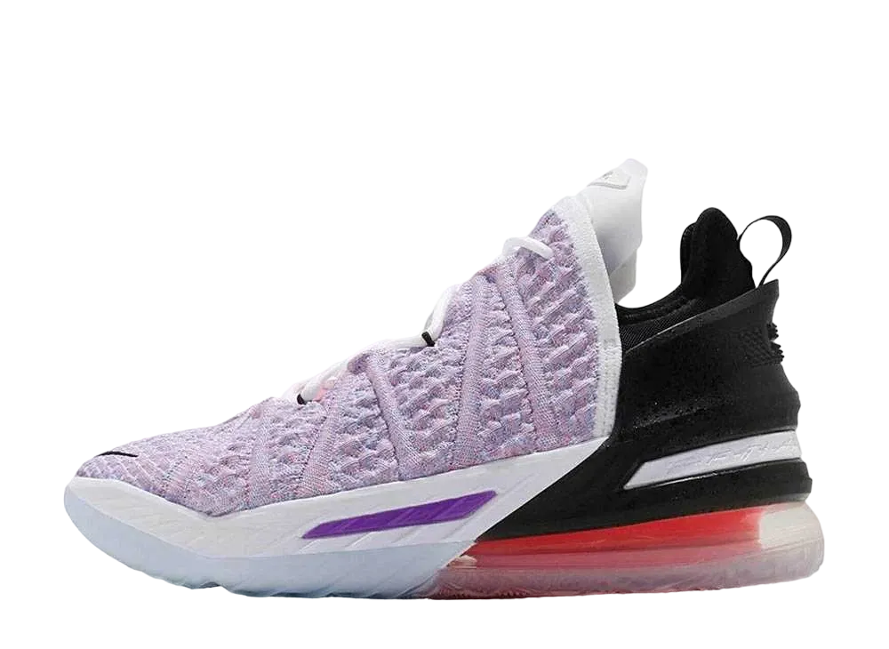 ナイキ レブロン18 "マルチカラー/ブラック/クロリンブルー"