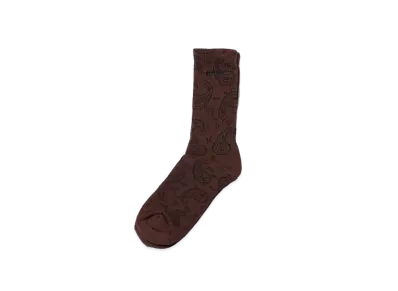 atmos PaIley Socks "Brown"
