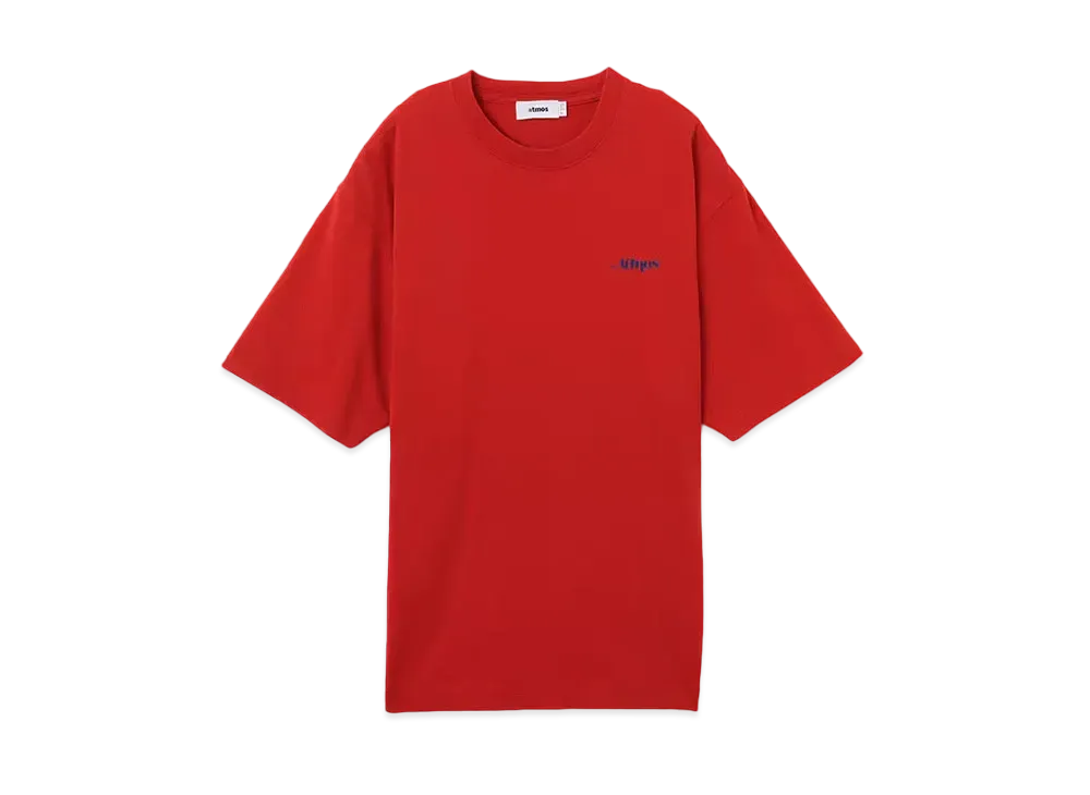 atmos Flocky Print T-shirt "Red"