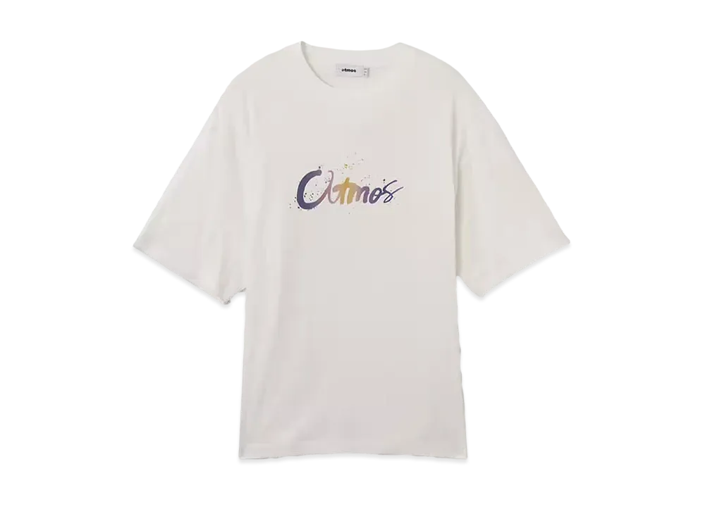 atmos Discharge Print T-shirt "White"