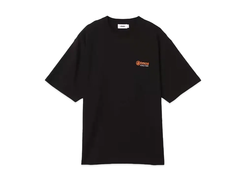 atmos @ Logo Print T-shirt "Black"
