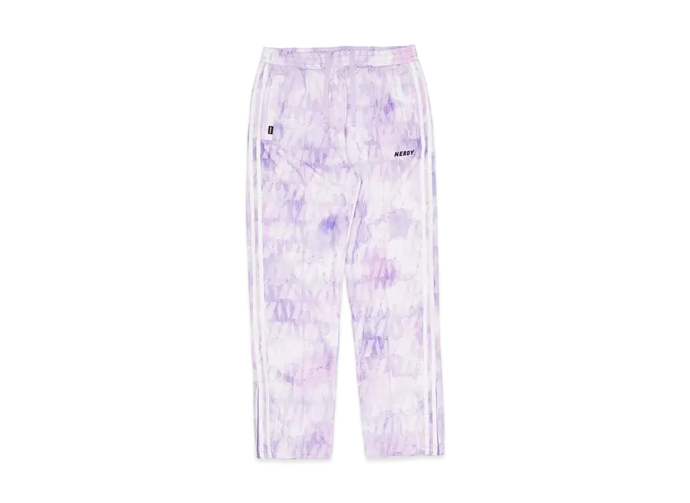 atmos x NERDY DNA Watercolor Brush Brush Track Pants "Purple"