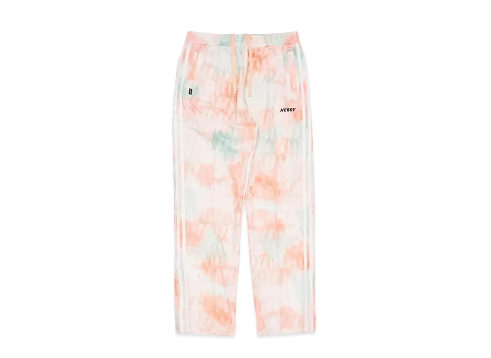atmos x NERDY DNA Watercolor Brush Brush Track Pants "Orange"