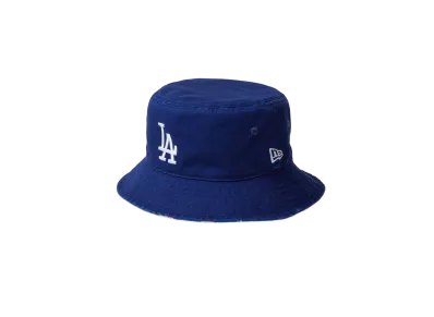 NEW ERA Bucket 01 MLB Reversible Hat Los Angeles Dodgers "Dark Royal"