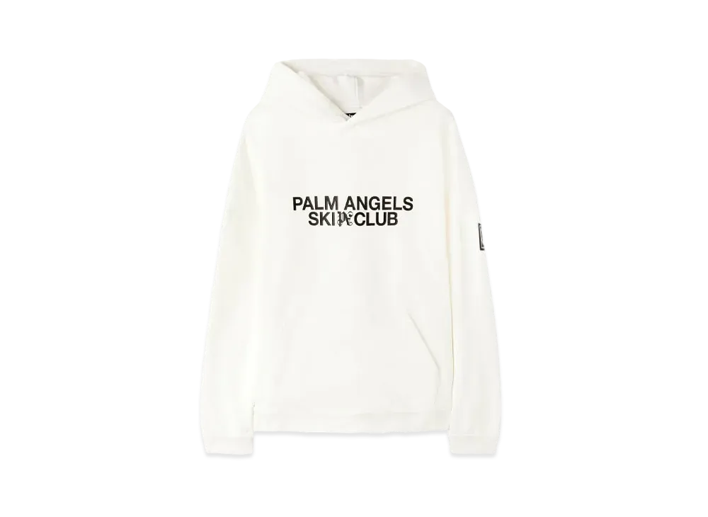 PALM ANGELS PA Ski Club Hoodie "Butter/Black"