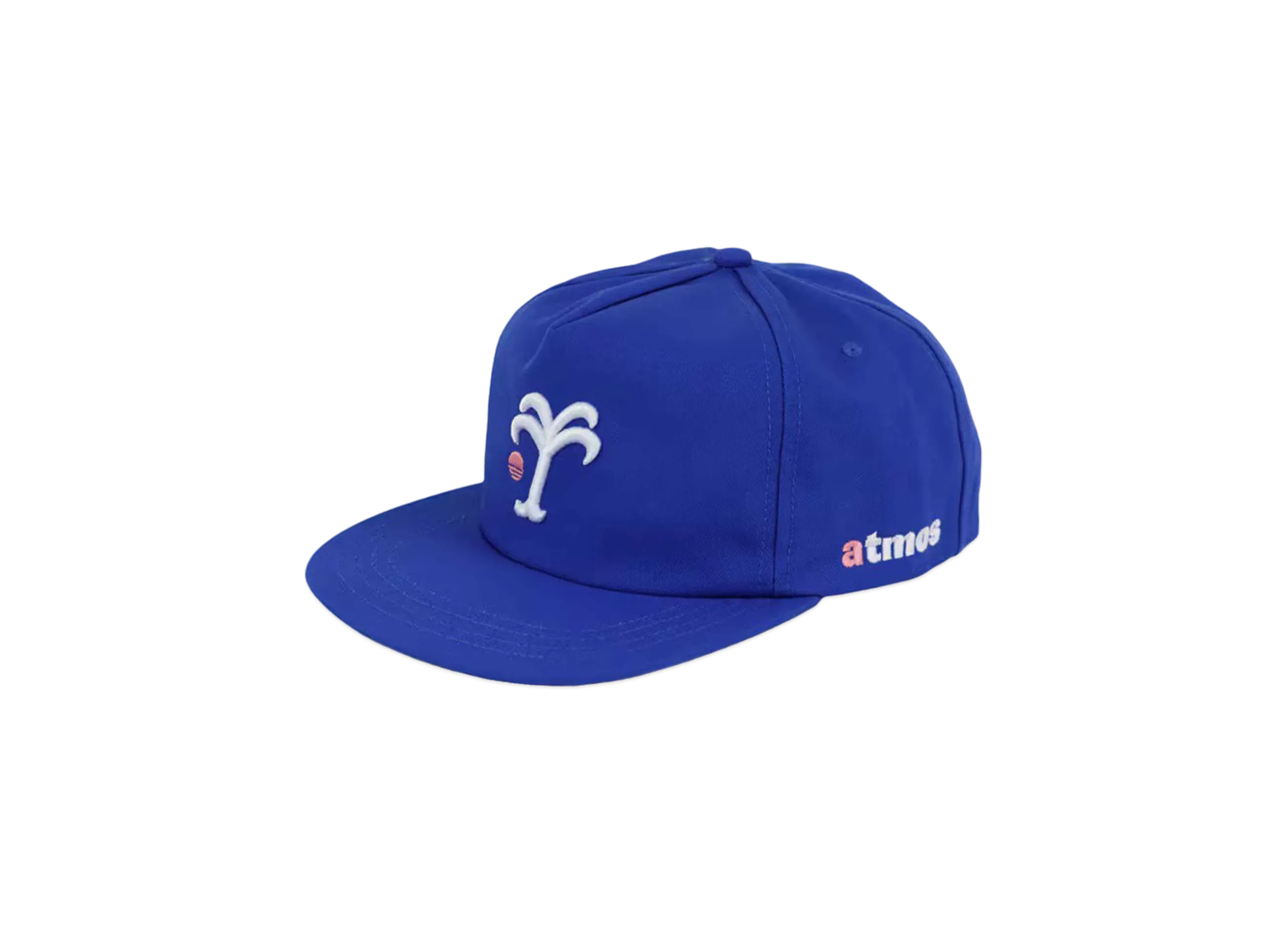 atmos x Gandhi x Toproc dress Relax-logo Snapback "Royal Blue"