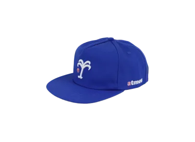 atmos x Gandhi x Toproc dress Relax-logo Snapback "Royal Blue"
