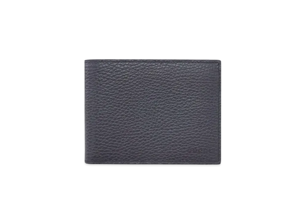 GUCCI Bi-fold Wallet Leather "Navy"