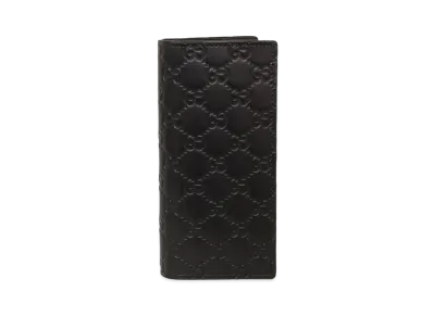 GUCCI Guccissima Long Wallet "Black"