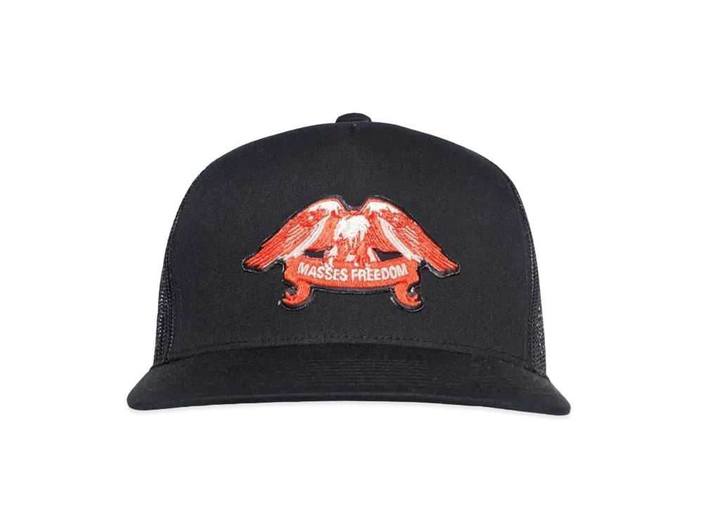 MASSES MESH CAP FREEDOM "BLACK"