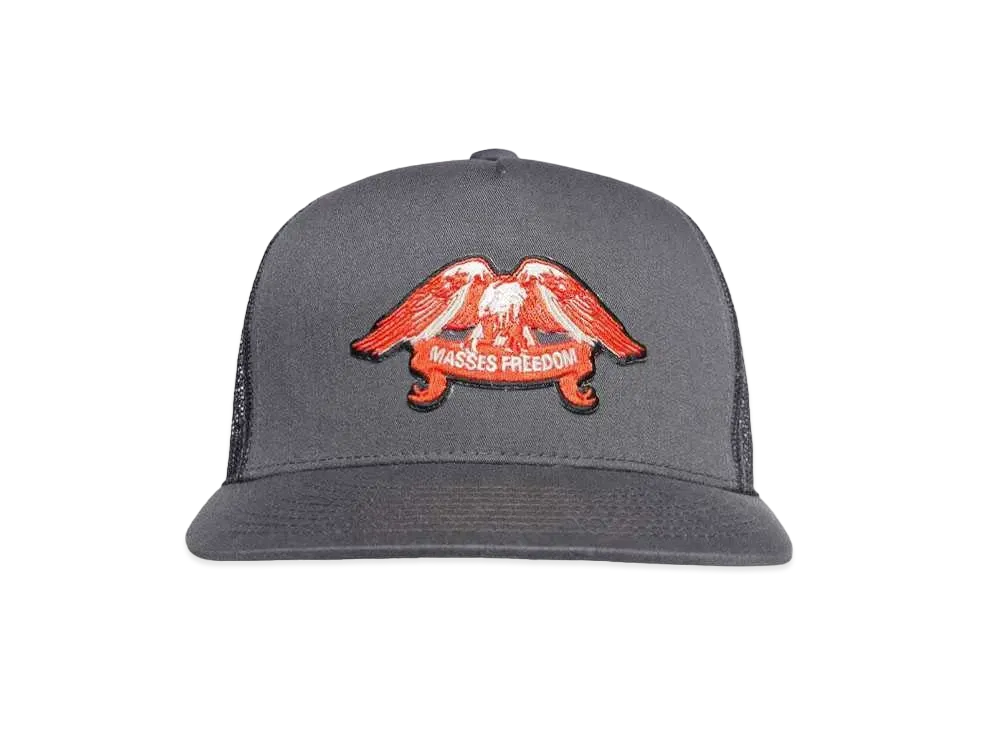 MASSES MESH CAP FREEDOM "CHARCOAL"
