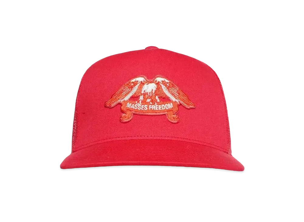 MASSES MESH CAP FREEDOM "RED"
