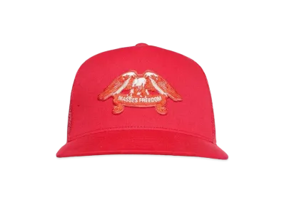 MASSES MESH CAP FREEDOM "RED"