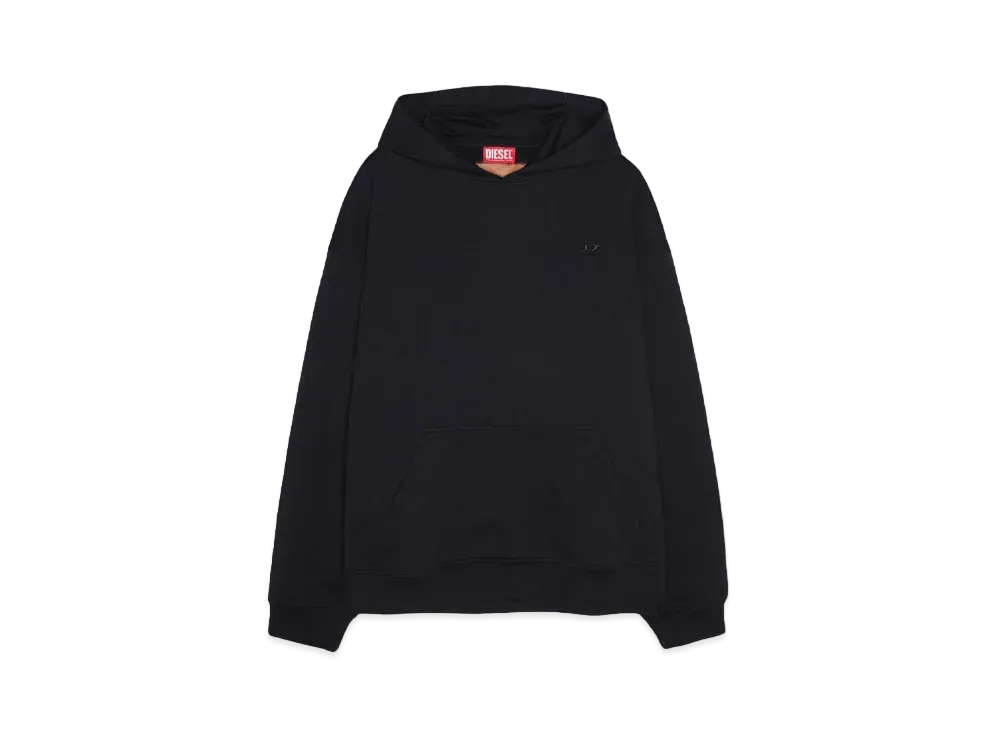 DIESEL S-BOXT-HOOD-BLEACH "BLACK"