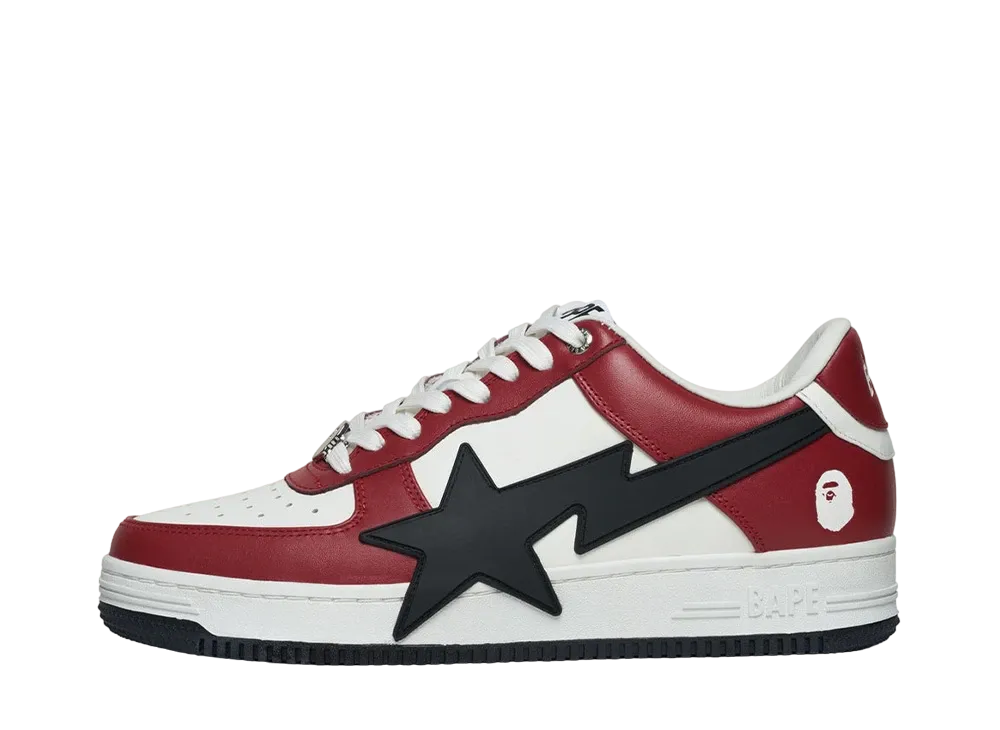 A BATHING APE®︎ Women's BAPE STA OS #2 "Black/Red"