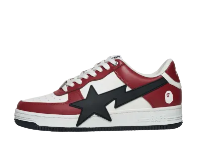 A BATHING APE®︎ BAPE STA OS #2 "Black/Red"