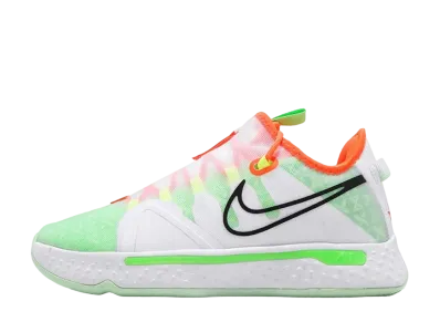 ナイキ PG4 "ホワイト/ブラック/ベアリーボルト/トータルオレンジ"