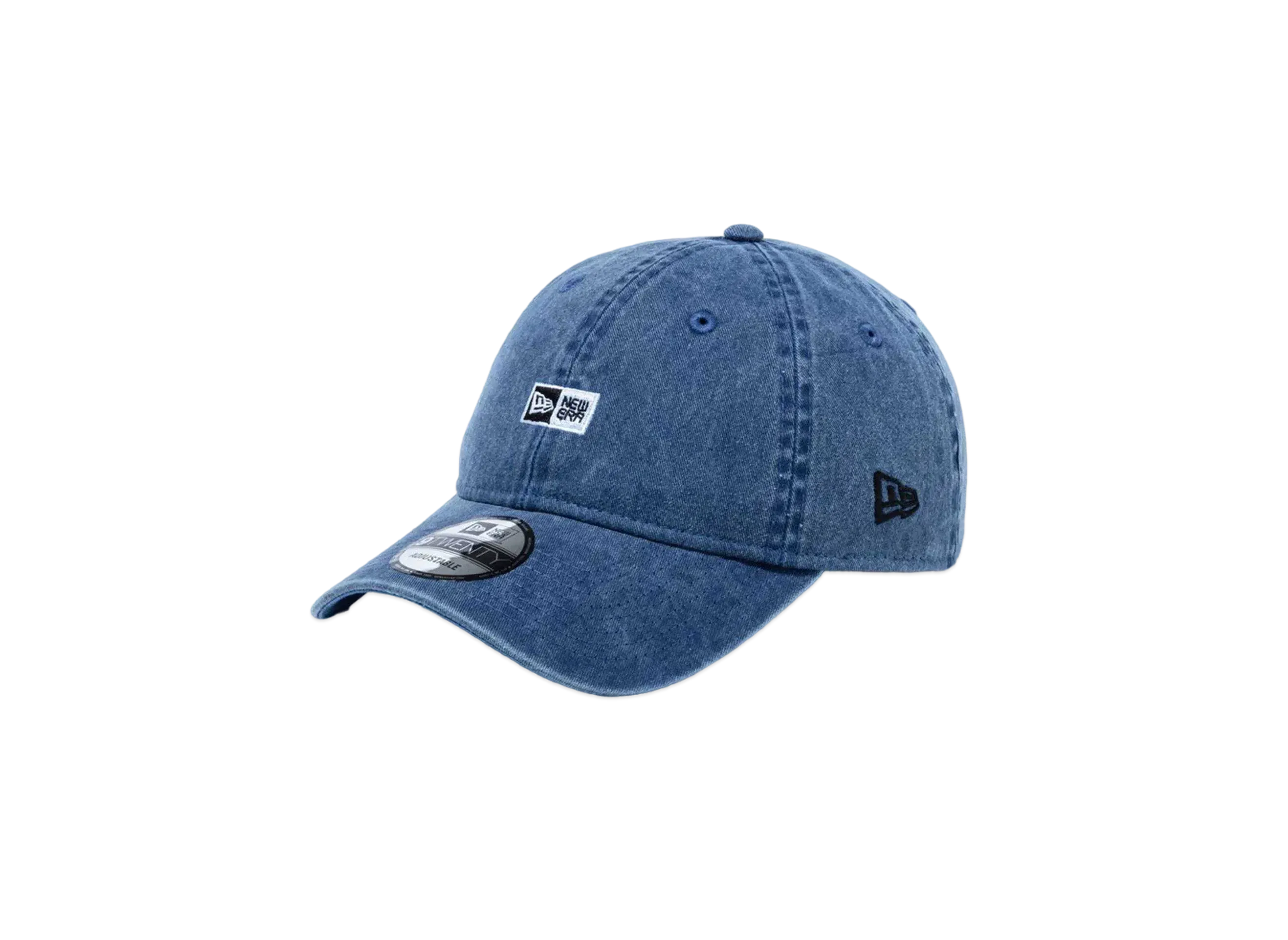 NEW ERA 9Twenty Acid Wash Box Logo "Navy"