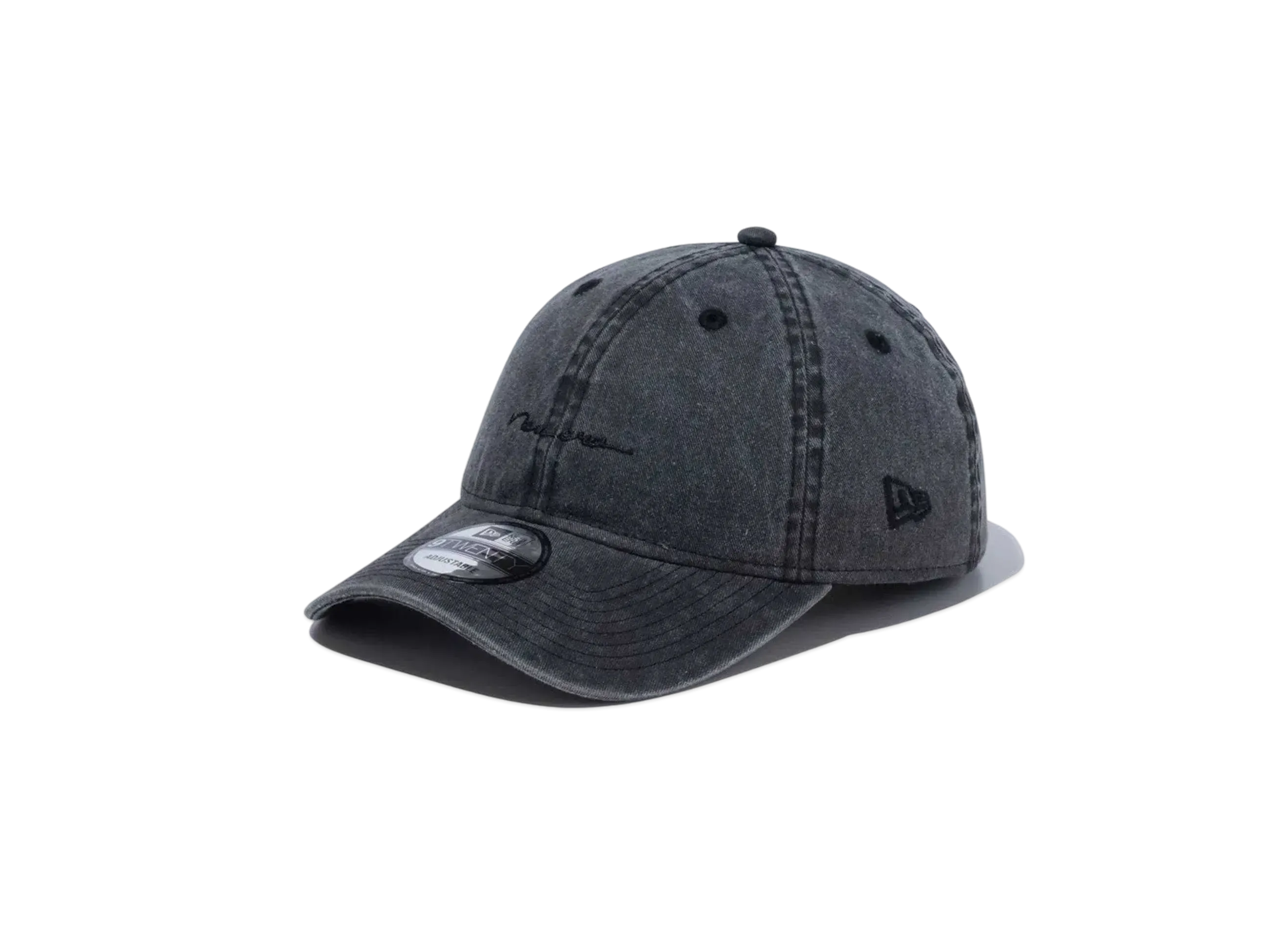 NEW ERA 9Twenty Acid Wash Script Logo "Black"