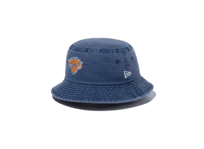 NEW ERA Bucket 01 NBA Bucket Hat Acid Wash New York Knicks "Navy"