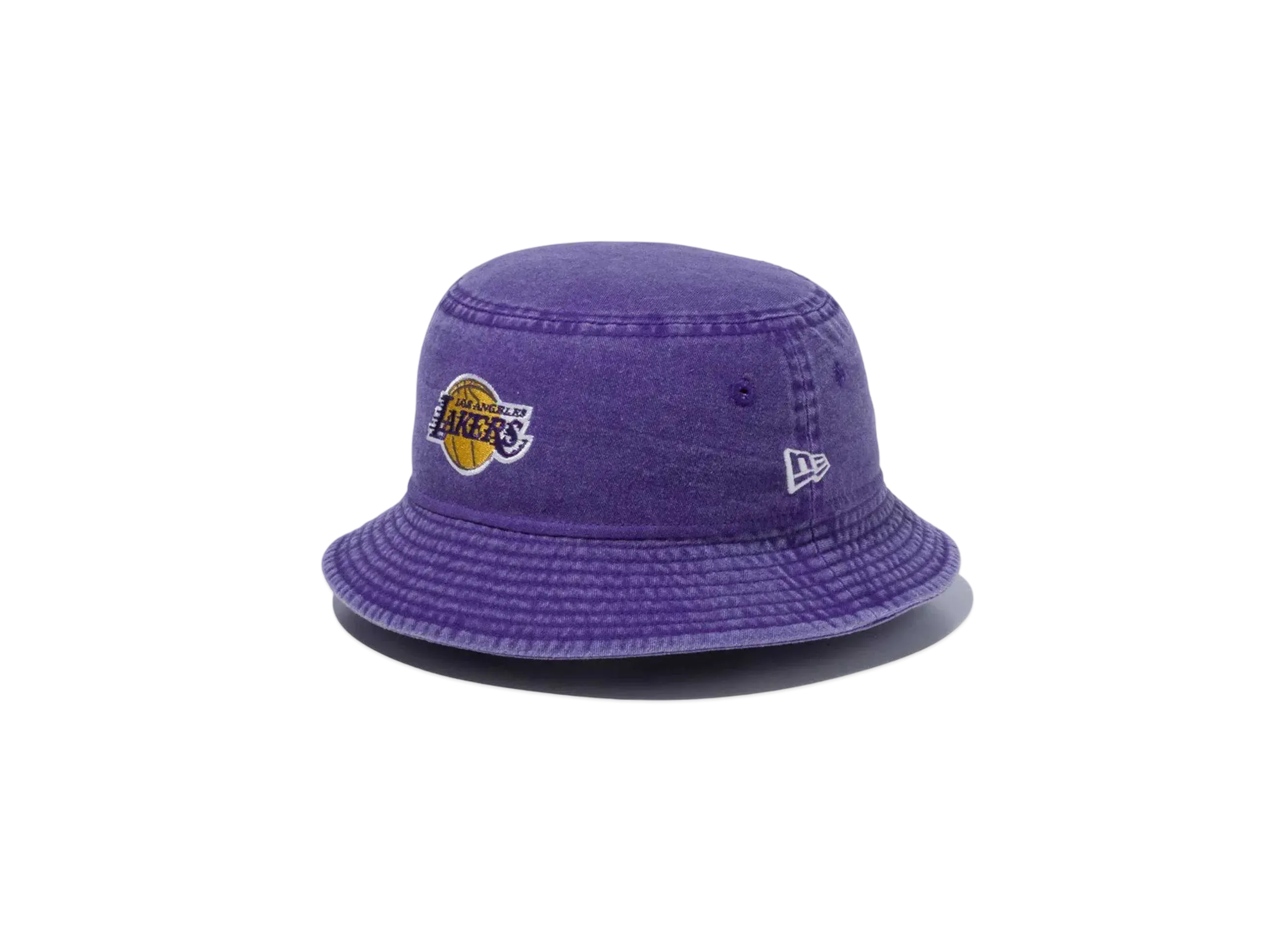 ニューエラ バケット 01 NBA バケットハット アシッド ウォッシュ ロサンゼルスレイカーズ "パープル"
