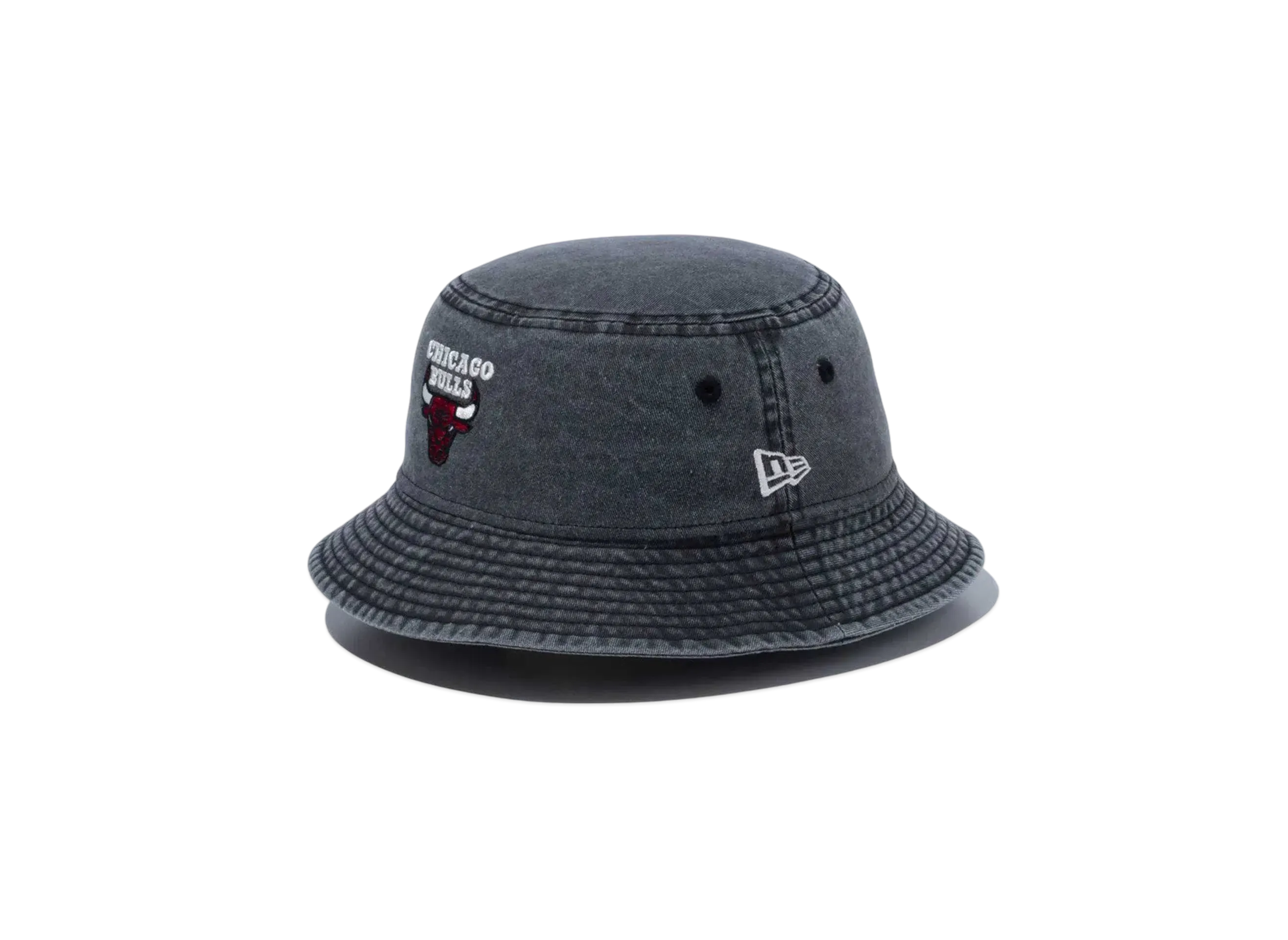 NEW ERA Bucket 01 NBA Bucket Hat Acid Wash Chicago Bulls "Black"