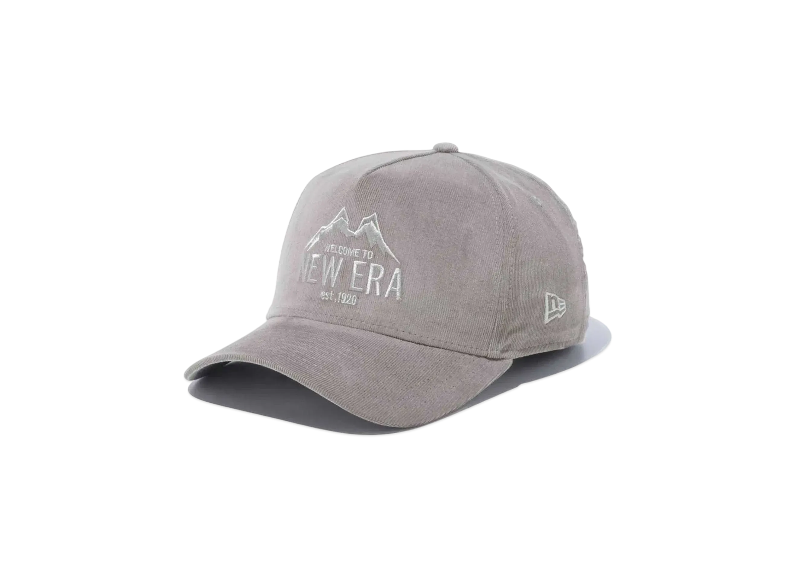 NEW ERA 9Forty A-Frame Micro Corduroy 'New Era Outdoor' "Gray"