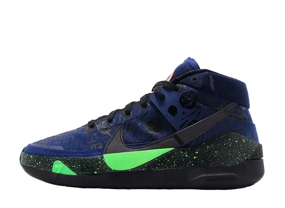 ナイキ KD13 "ミッドナイト/ブラック/エレクトリックグリーン"
