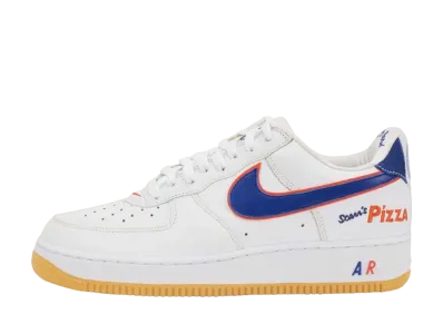 Scarr's Pizza × Nike Air Force 1 Low "White/Deep Royal Blue"