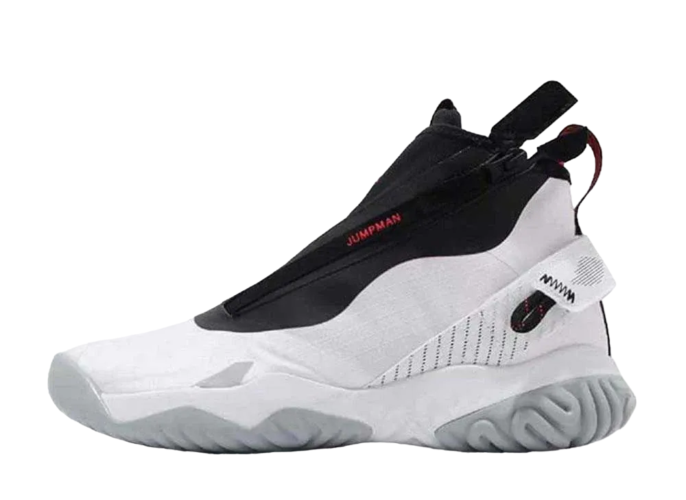 Nike Jordan Proto-React Z "White/Bright Crimson/Black"