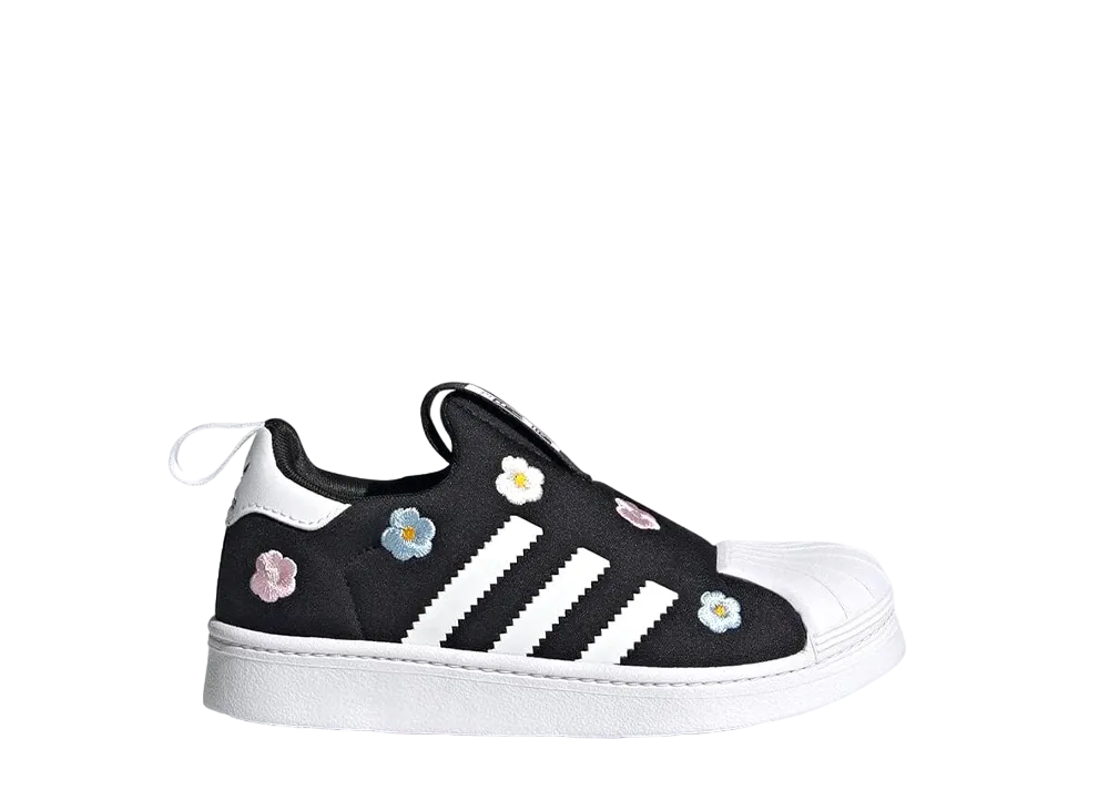 adidas KIDS Superstar 360 "Cloud White/Core Black/Clear Pink"