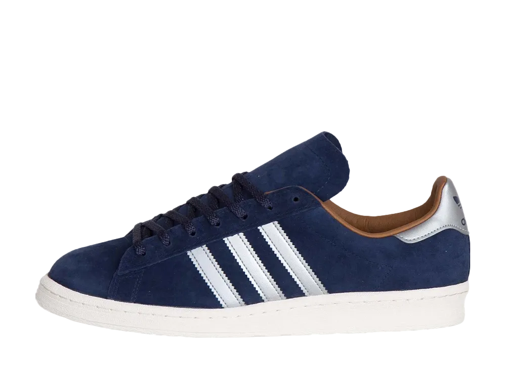 ミタスニーカーズ × アディダスオリジナルス キャンパス 80s "ネイビー/シルバー"